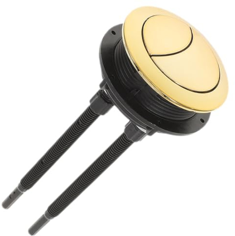 Angoily Botón Pulsador de Doble Descarga para Inodoro 48mm Abs Resistente Compatible con Tanques Generales Baño Recambio Sencillo para Uso Doméstico y Profesional