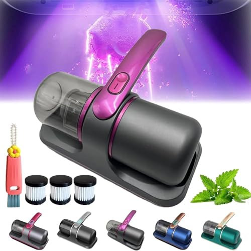 Aspirateur à matelas avec nettoyage en profondeur UV – Aspirateur à main filaire pour matelas, canapés, tapis et poils d'animaux