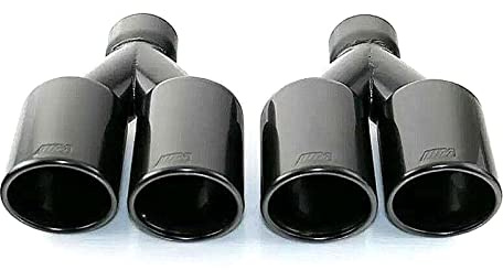 Auto End Endschalldämpfer Für F10 F30 Auto Auspuff Tip Dual Outlet Edelstahl Düse Rohr 63MM Tuning 1 Paar