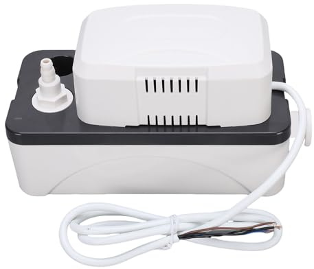 Cocoarm HVAC-kondensatpump, Automatisk Dräneringspump med 500 Ml Tank, 100L/h Flödeshastighet för Luftkonditioneringsapparater och Avfuktare