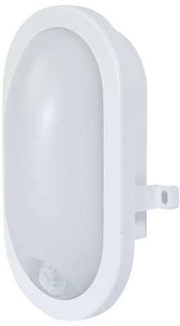 Gefom HUBLOT OVAL LED INTEGREE AVEC DETECTEUR DE MOUVEMENTS, 12W, 840 LUMENS, 216 X 143 X 79mm