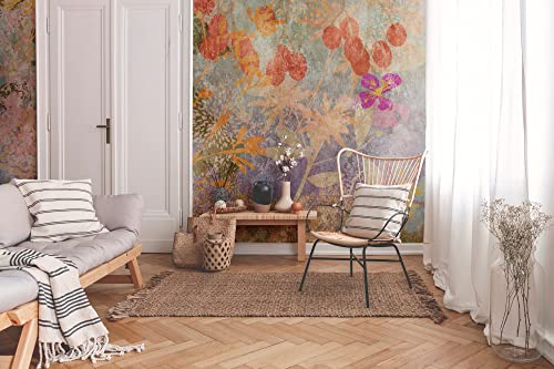 Livingwalls Carta da parati vintage con fiori, 382641, motivo floreale, per camera da letto, 3,71 x 2,80 m, made in Germany