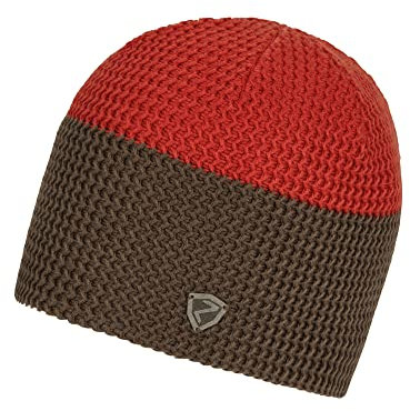 Ziener Erwachsen IBLIME Mütze/Schöller Polycolon Futter, gestrickt, dreifarbig, Walnut, Einheitsgröße
