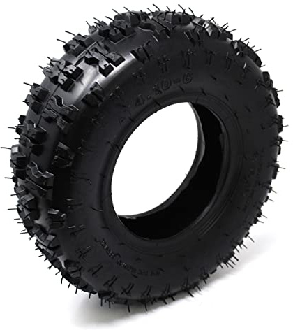 Pneu avant pour mini quad ATV. Couverture de roue en caoutchouc de 4x10-6
