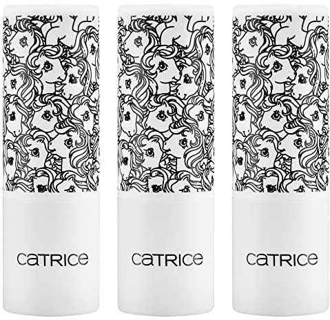 Catrice My Little Pony Lip & Cheek Activator, Rouge, Nr. C01, Weiss, vegan, ohne Parfüm, ohne Alkohol, ohne Parabene, 3er Pack (3x6g)