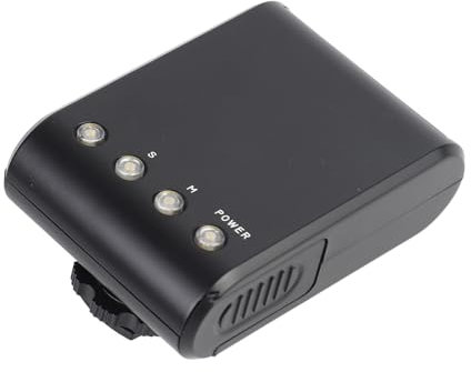 Flash en la Cámara, Flash Esclavo Digital, Flash Portátil con Montaje en Zapata Universal para Cámaras DSLR, Esclavo Digital Incorporado y Sensor de Pre-Flash Automático
