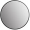 Talos Picasso Espejo Negro Ø 40 cm – Marco de Aluminio, Espejo Redondo para un Ambiente Elegante – Espejo de Pared Elegante Que combina funcionalidad y diseño Moderno.