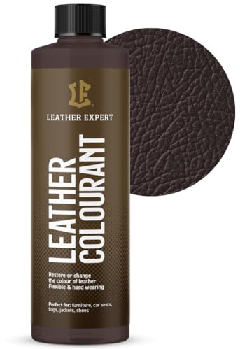Sehr Deckend Wasserbasierte Lederfarbe – Leather Paint für Natur- und Öko-Leder, Ohne Alkohol, Für Alle Lederaccessoires – Reißt oder Blättert Nicht Ab – Viele Farben zur Auswahl