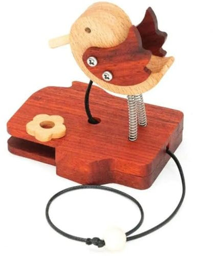 Türklopfer, Spechtklopfer, Türklingel, Vintage-holzspecht-türklingel Zugseil, Holz-DIY-kinderspielzeug Für Zuhause, Büro, Eingang