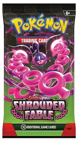 Pokemon TCG - Shrouded Fables - Sealed Booster Pack - Single - 10 Card per Pack