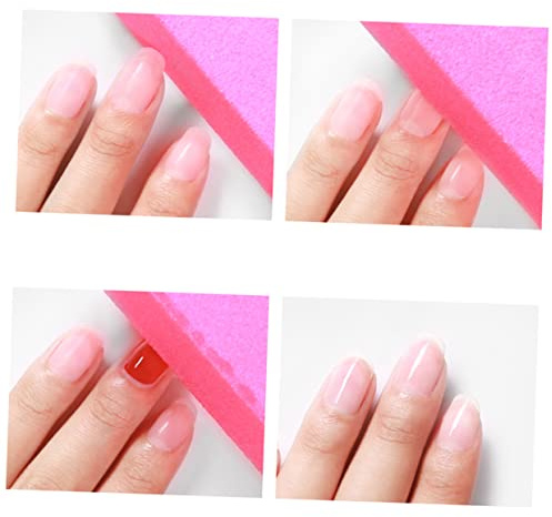 TOVINANNA 10pezzi Limatura per Unghie Levigatura Unghie Lati Strumento Nail Art per Manicure