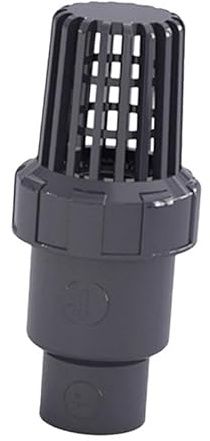 predolo Clapet Anti-retour Professionnel En PVC pour Pompe à Eau, pour Piscine, Aquarium, Puits, Tuyau D'arrosage, 50 mm