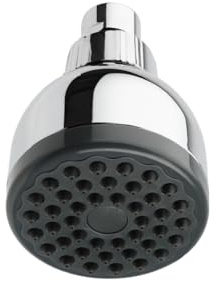AquaBliss TurboSpa 3 Inch High Pressure Shower Head w/Flow Restrictor Melts Stress into Bliss at Full Power. 42 Nozzle Wide Spray High Flow Showerhead Drenches You Fast, No Dry Spots Guaranteed
