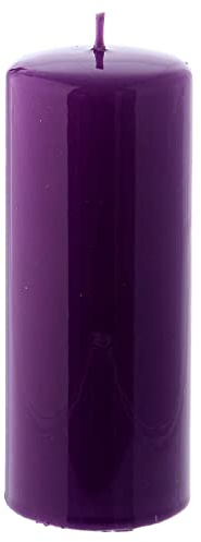 Holyart Altar- und Osterkerzen, Dauerkerzen: Kerze Siegellack violett 6x15cm
