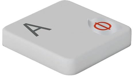 hoopomania Russian Keyboard Sticker [Red - 5 x 6 mm] Universal Russian Keyboard Sticker Laptop