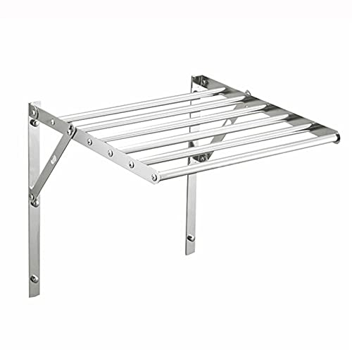 TCXSSL Handtuchablage Wand Wäschetrockner Edelstahl Scherenwäschetrockner Ausziehbarer Wandtrockner Platzsparender Kompakt Und Robust Indoor & Outdoor Balkon Terasse (Size : 50cm)