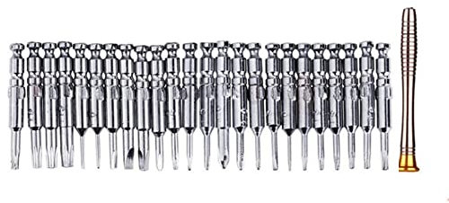 25-in-1-Torx-Präzisions-Magnet-Schraubendreher-Set Multifunktionales Handy-Reparaturwerkzeug Mini-Schraubendreher-Bit-Set for Telefon