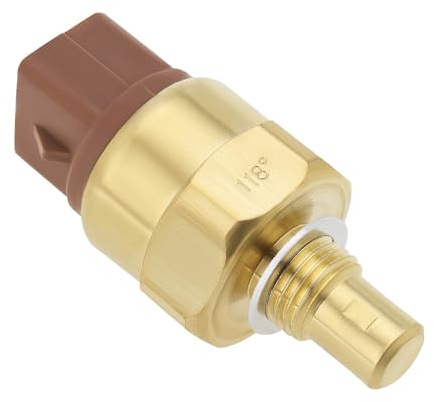 VGOL 1 Stück Auto Temperatursensor Kühlmitteltemperatursensor 3 Pins Temperaturschalter 034919369C Kompatibel mit Audi 100 C3 C4 200