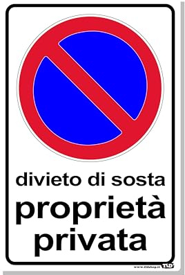 TLDSHOP® - Cartel de señalización - Prohibición de propiedad privada - 20 x 30 cm - Material: Aluminio 3 mm (DiBOND) - Cantidad: 3 unidades