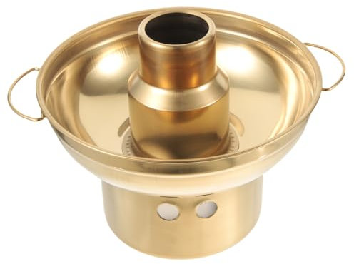 IMIKEYA Stainless Steel Dessert Pot for Taro Bowl Herbal Jelly for Party Supplies and Fruit Pot Displays