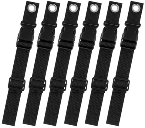 Peufcmi Sangle de rallonge électrique | Attaches pour câbles | Support À Boucle Verrouillable Ajustable pour Câbles Tuyaux Cordes Accessoires Garage RV Intérieur Jardin Extérieur