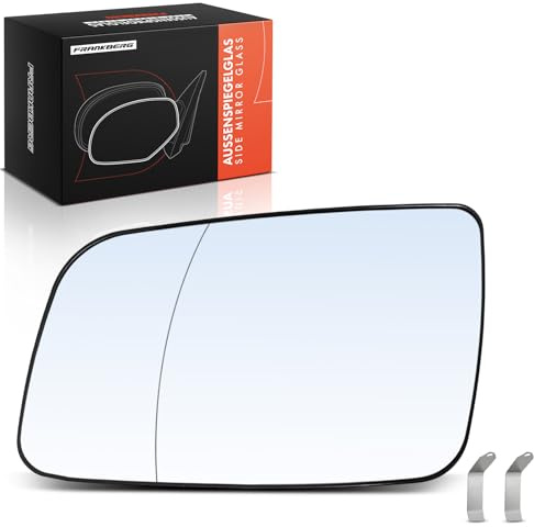 Frankberg Miroir, miroir extérieur, verre de miroir extérieur 6428733 | gauche, Fahrerseite, Vorderseite; Compatible avec: Astra G Caravane T98, Astra G CC T98, Astra G Coupé T98