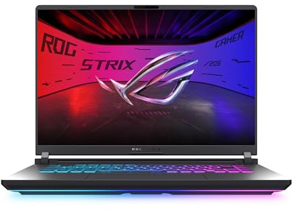 ASUS ROG Strix G16 Ordinateur Portable Gaming, Écran 16 FHD IPS 165 Hz/3 ms, Intel Core i7-14650HX, 64 Go RAM DDR5, SSD 2 to, NVIDIA GeForce RTX 5060 (8 Go DDR7), Wi-FI 7, QWERTY Clavier, Windows 11