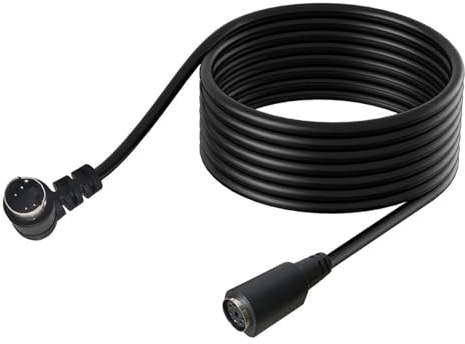 RGYBAO S Video Cable Small Din 4 Pin Male to Male Gold Plated Connector for Video Transfer to Monitorings