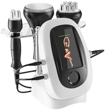3-in-1 Ultrasonic Cavitation Rf Body Contouring Machine, Body Sculpting Machine for Women, RF Facial Lifting Machine Skin Tightening Wrinkle Removal Device, 40K Fat Burning Device