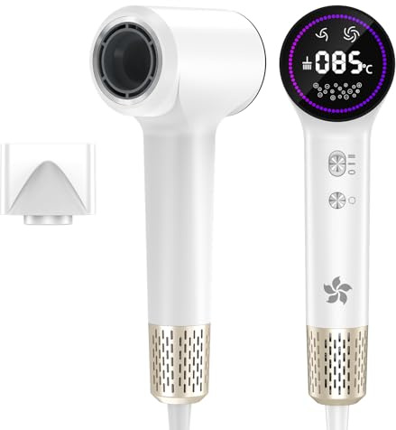 LKV Ionic Hair Dryer Professional Blow Dryer Portable Travel Hairdryer