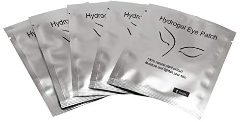 Parches para Pestañas 50pcs Gel de Ojos Almohadillas de Extensión para Pestañas Fadlash Parches Eye Gel Pads