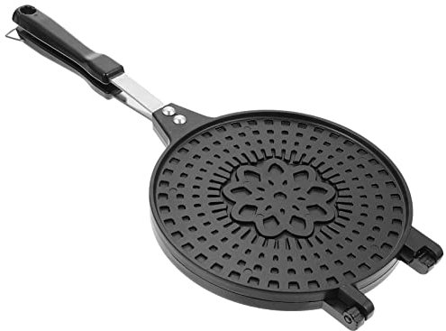 OQHAIR Sartén Antiadherente Sartén Antiadherente Máquina para Hacer Conos de Helado Máquina para Hacer Conos de gofres Molde para Rollos de Huevo Casero DIY Cono de Helado Bandeja para ho