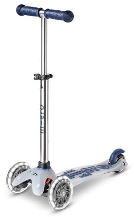 micro™ | Mini micro Deluxe Flux LED | Das ORIGINAL | Kinderroller ab 2 Jahren | Inklusive LED Rollen | Jungs & Mädchen 2-5 Jahre