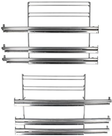 LUTH Premium Profi Parts Set di binari estraibili per 3 teglie, compatibili con Bosch 17007521 in forno