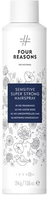 No nothing Sensitive Extra Strong Hairspray – Fragrance-Free Finishing Spray - Unscented Strong Hold Hairspray with Flexible Hold for Styling w/Humidity Protection - Hypoallergenic – 7.5 oz