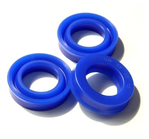 Hardware UN Radial Shaft Hydraulic Seal (IDxODxTHK) ID 8-19mm Polyurethane Piston Shaft Piston Rod PU Single Lip U Cup Oil Seal Packing Washer(14x24x8(5pcs))