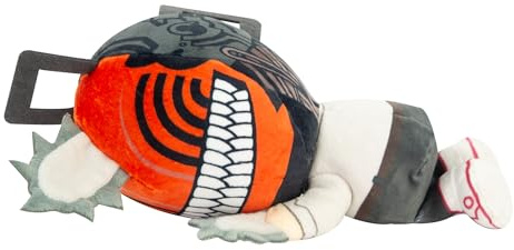 Club Mocchi Mocchi Suya Suya Chainsaw Man Denji Plush, 8 Inch Soft Collectible Anime Figure, Official Sleepy Devil Character, Squeezable Pillow Toy, Gift for Manga Fans, Age 16 and Up