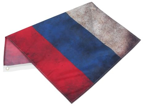 TOYANDONA Bandera Rusa Vintage Pies Estandarte Nacional Para Celebraciones Decoración Exterior Patios Banderas Rusas Para Festivales