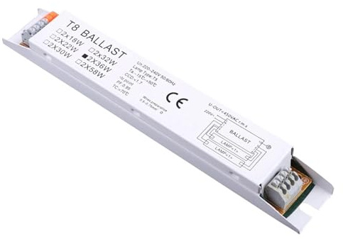 NZBZKKNBCP 652F 1 Ballast électronique universel for facteur de ballast élevé for lampe fluorescente T8 large 2 x 36 W ballast