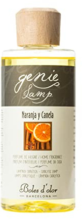 Boles d'olor - Genie Perfume de Hogar para lámparas catalíticas - Naranja y Canela 500ml.