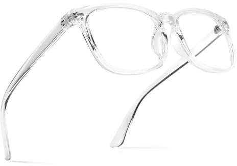 Pro Acme Non-prescription Glasses Frame Clear Lens Eyeglasses (Transparent)