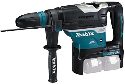 Makita DHR400ZKU Akku-Kombihammer für SDS-MAX 2x18V mit Bluetooth (ohne Akku, ohne Ladegerät) im Transportkoffer