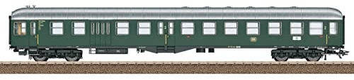 Trix H0 T23176 Steuerwagen 2. Klasse der DB, Rot, für Erwachsene Hobbyisten, Zugwagen