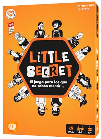 Little Secret - Juegos de Mesa - Gran Premio del Juego 2022 - Juegos de Palabras, Misterio y Diversión - Juego del Impostor con Amigos y Familia - Regalo Original
