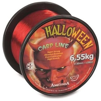 Saenger Unisex – Erwachsene Anaconda Halloween Carp Line 1.200m/ 0,36mm