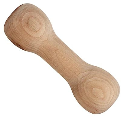 YARNOW Hundespielzeug Aus Holz Knochenförmiges Kauspielzeug Für Welpen Interaktives Pet-Spielzeug Zur Zahnpflege Zur Beschäftigung Und Vermeidung Von Möbelbeschädigungen