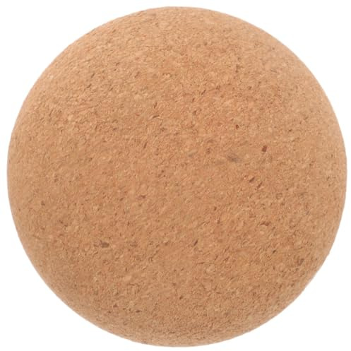 EXHUMKY Kork Massageball Für Tiefengewebskompression Lindert Muskelverspannungen Und Schmerzen Für Yoga Und Fitnessübungen Leicht Und Tragbar