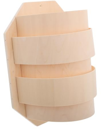 NUOBESTY Pantalla para Lámpara de Sauna Ligera y Delgada de Madera Resistente Accesorio Fácil de Instalar para Habitación de Sauna Cubierta Protectora para Luz