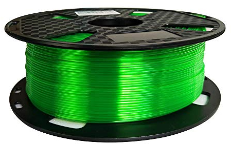 CC3D PETG Filament Gras Grün 1,75 mm 1kg 3D Drucker Filament 1 kg Spule 3D Druckmaterialien CC3D passend für die meisten FDM-Drucker, Grün (Grasgrün)