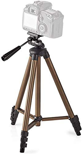 TronicXL - Trípode para cámara réflex digital (aluminio, 130 cm, compatible con cámaras Fujifilm FinePix X10, X100, XF1, XP30, XP50, XP60, hs50exr, xp140, s3300)